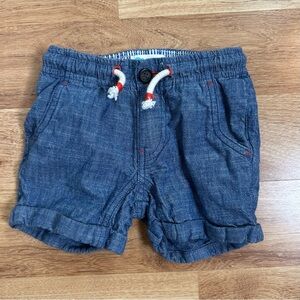 Mini Boden Toddler Girls Chambray Denim Size 3 Years Old Summer Spring Preppy